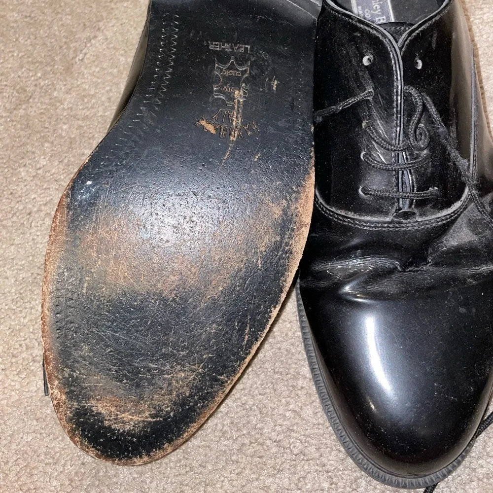 stanley blacker tuxedo lace up tuxedo shoes 👞
